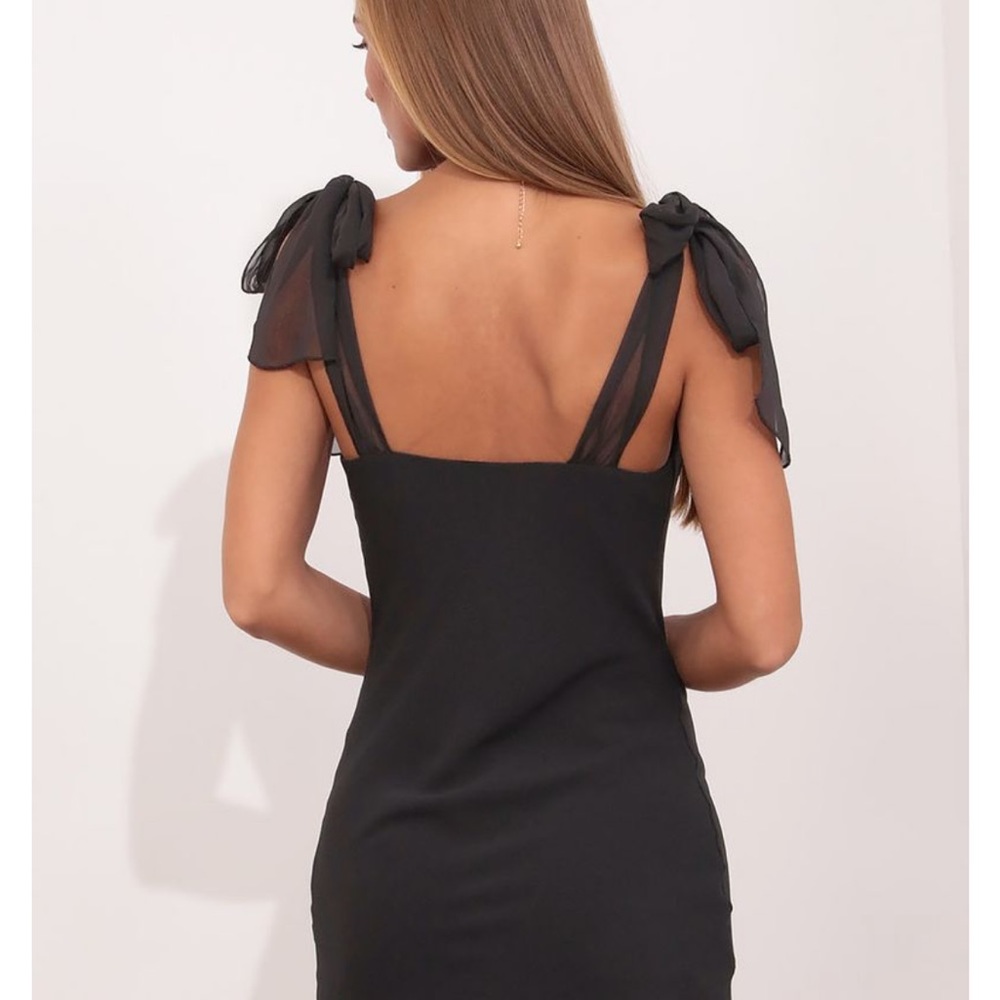 Lucy in the Sky Chiffon Slip Dress - Picture 2 of 5